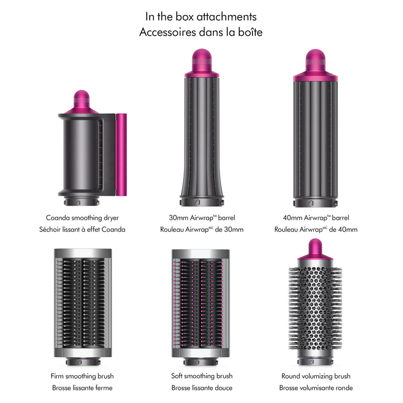 Dyson: Airwrap Multi-Styler Complete - Fuchsia/Nickel Hair Care Dyson   