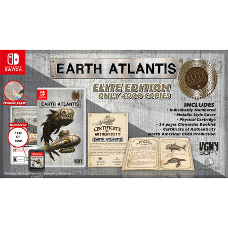 Earth Atlantis - Elite Edition [Nintendo Switch] Nintendo Switch Video Game VGNYsoft   