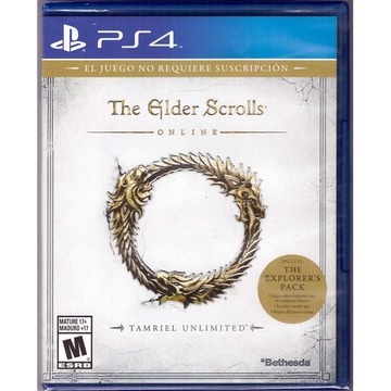 The Elder Scrolls Online: Tamriel Unlimited [PlayStation 4] PlayStation 4 Video Game Bethesda   