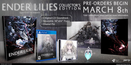 ENDER LILIES: Quietus of the Knights - Collector's Edition [PlayStation 4] PlayStation 4 Video Game Binary Haze   