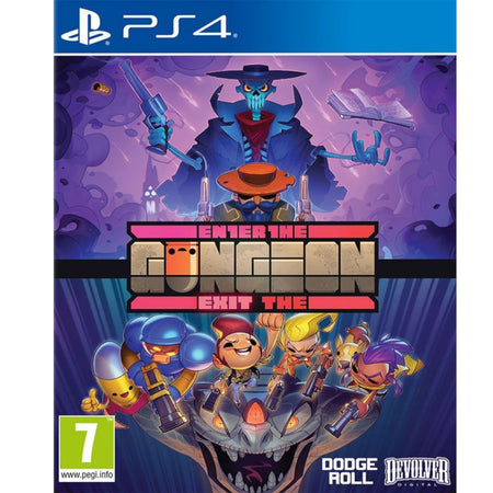 Enter the Gungeon and Exit the Gungeon [PlayStation 4] PlayStation 4 Video Game Devolver Digital   