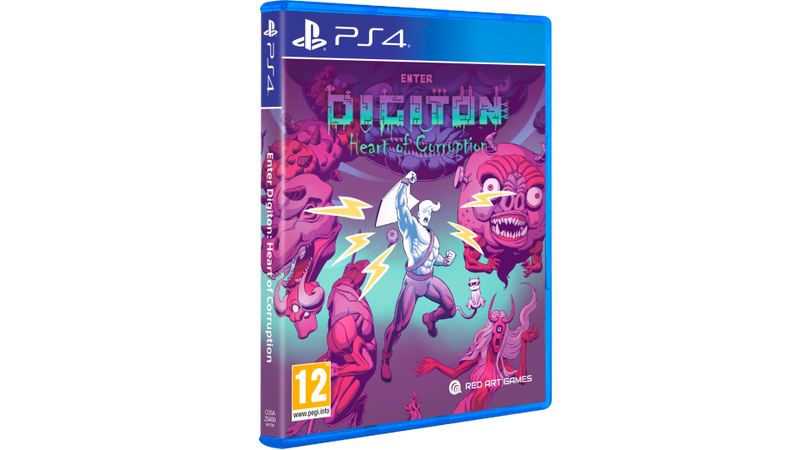 Enter Digiton: Heart of Corruption [PlayStation 4] PlayStation 4 Video Game Red Art Games