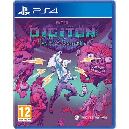 Enter Digiton: Heart of Corruption [PlayStation 4] PlayStation 4 Video Game Red Art Games