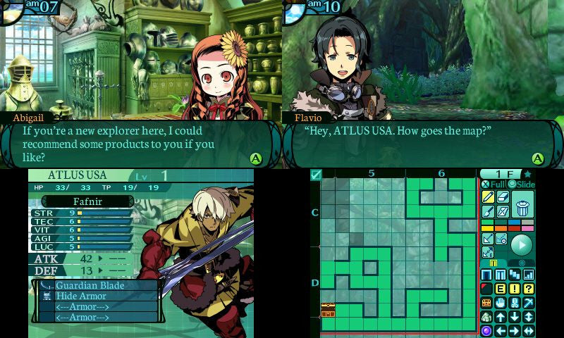 Etrian Odyssey 2 Untold The Fafnir Knight for Nintendo shops 3DS