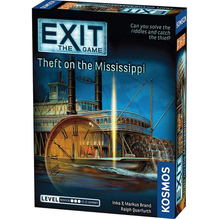 Exit: The Game - Theft on The Mississippi [Board Game, 1-4 Players] Board Game Thames and Kosmos   