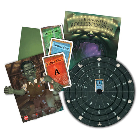 Exit: The Game - The Haunted Roller Coaster [Board Game, 1-4 Players] Board Game Thames and Kosmos   