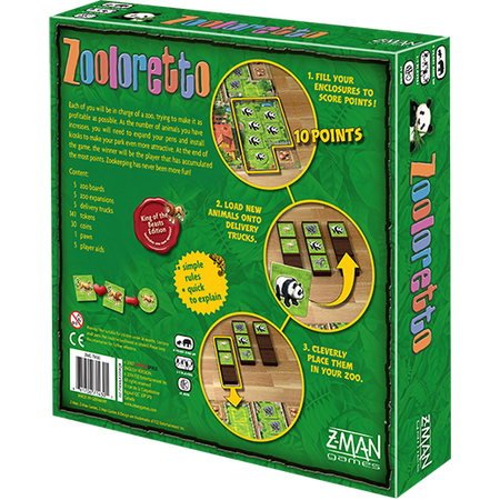 Zooloretto [Board Game, 2-5 Players] Board Game Z-Man Games