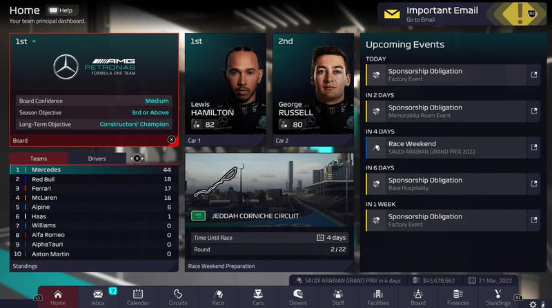 F1 Manager 2022 [Xbox Series X / Xbox One] Xbox Series X Video Game Frontier   