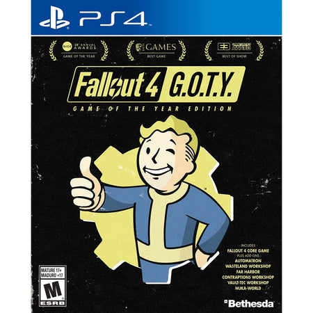 Fallout 4 - Game of the Year Edition [PlayStation 4] PlayStation 4 Video Game Bethesda   