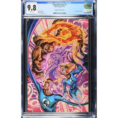 Fantastic Four: #1 [J Scott Campbell CGC 9.8 Virgin - 1:100] 2023