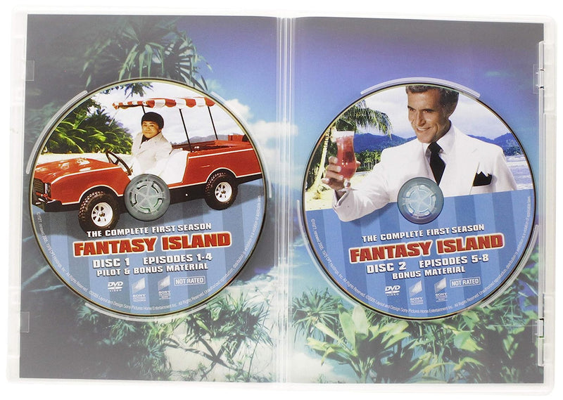 Fantasy Island: The Complete First Season [DVD Box Set] DVDs & Blu-Rays Sony Pictures   