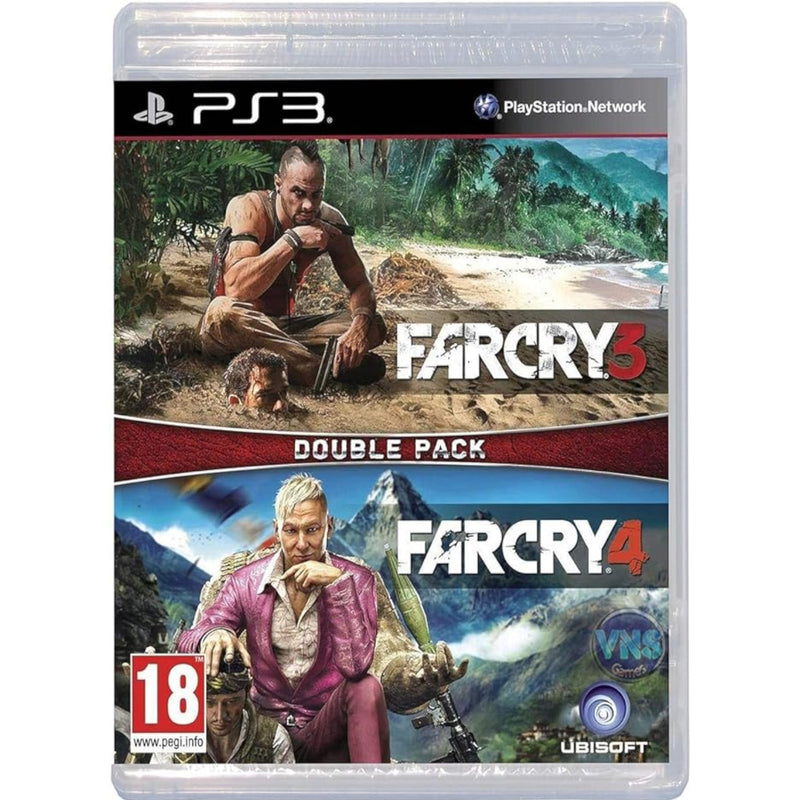 Far Cry 3 and Far Cry 4 Double Pack [PlayStation 3] PlayStation 3 Video Game Ubisoft   