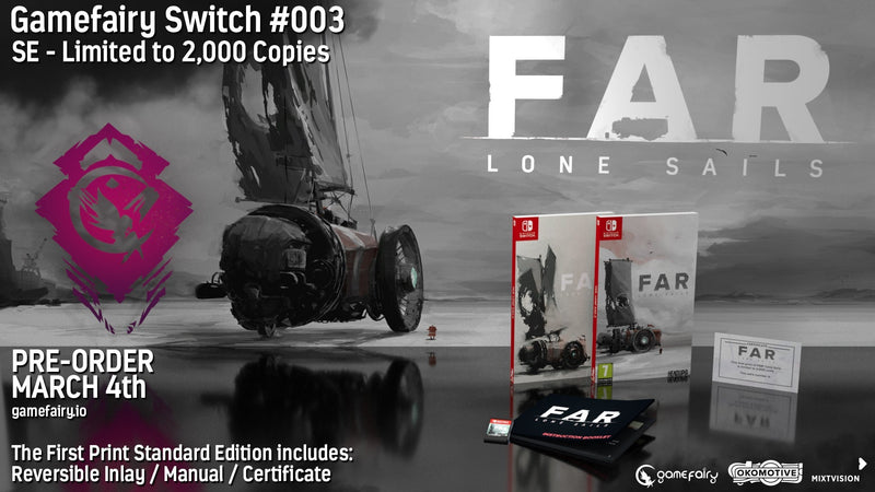 FAR: Lone Sails [GAMEFAIRY #003] [Nintendo Switch] Nintendo Switch Video Game Gamefairy   