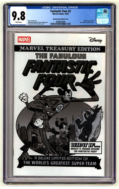 Fantastic Four: #2 [Disney 100 Pastrovicchio CGC 9.8 CVR J - 1:100] 2025 Comics Marvel Comics