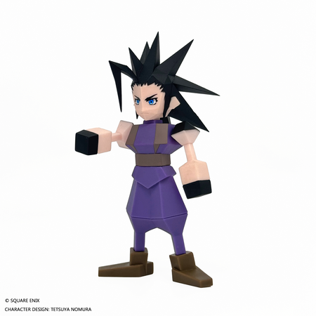 Final Fantasy VII: Zack Fair Polygon Soft Vinyl Figure Toys & Games Square Enix