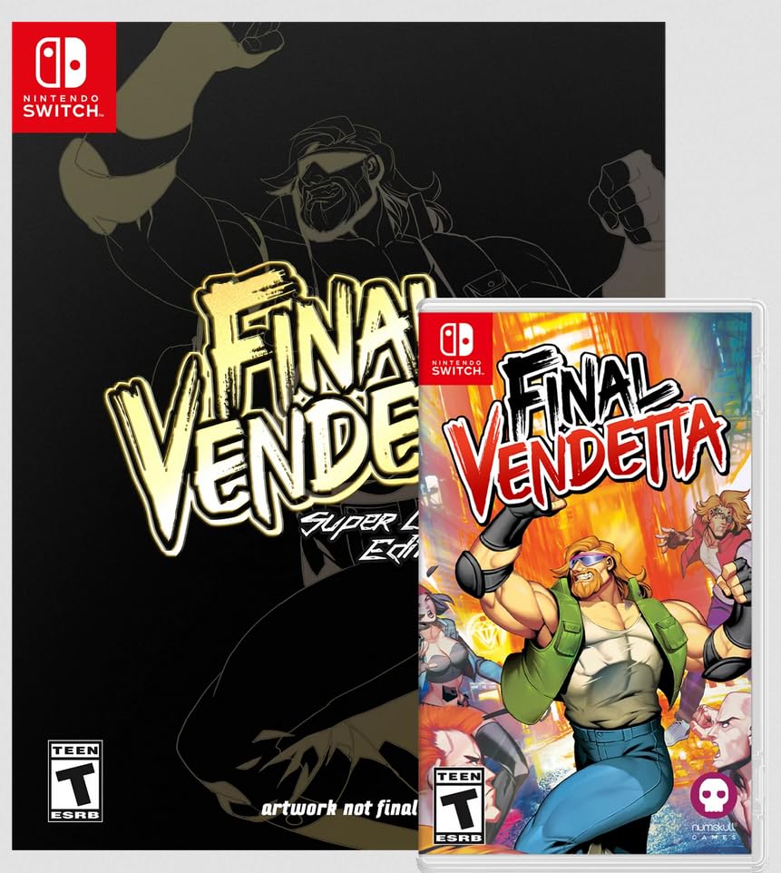 FINAL VENDTTA Nintendo Switch中古品 Final Vendetta - Super Limited Edition [Nintendo Switch