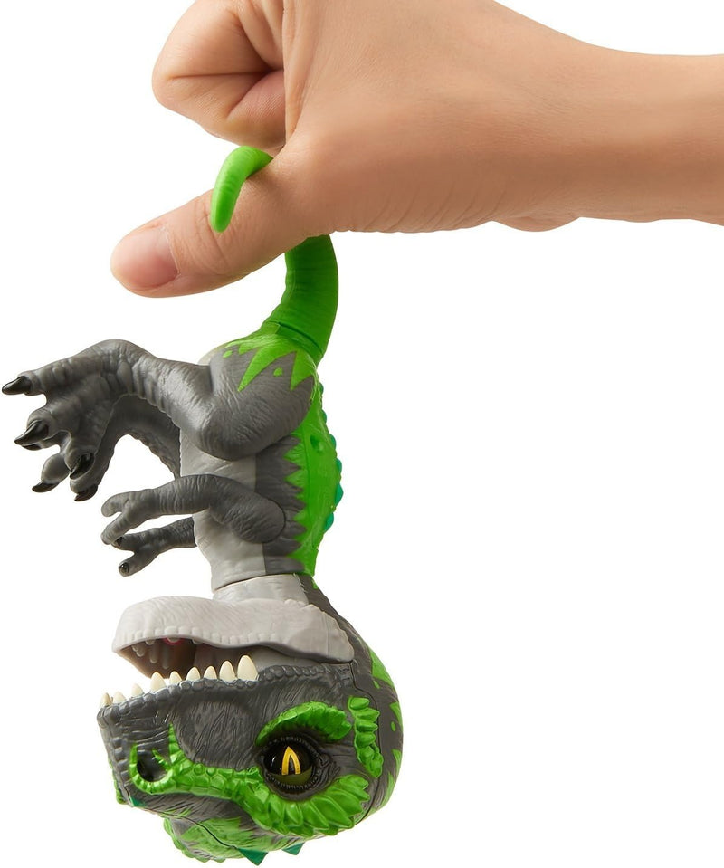 Fingerlings: Untamed Tracker Dino T-Rex (Black/Green) Toys & Games Shopville