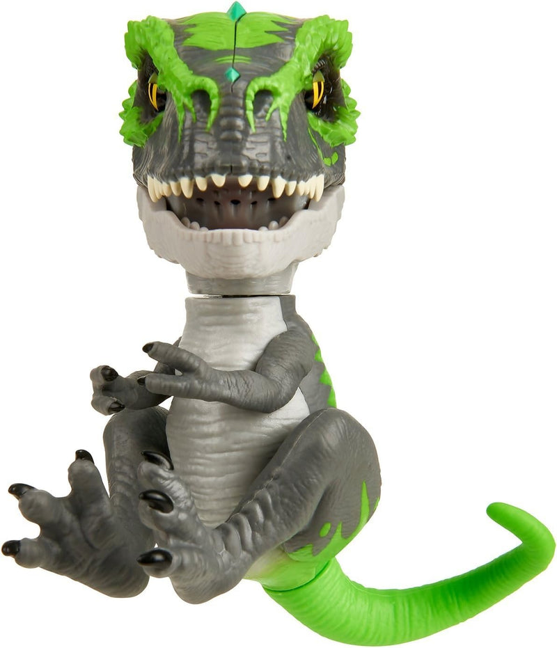 Fingerlings: Untamed Tracker Dino T-Rex (Black/Green) Toys & Games Shopville