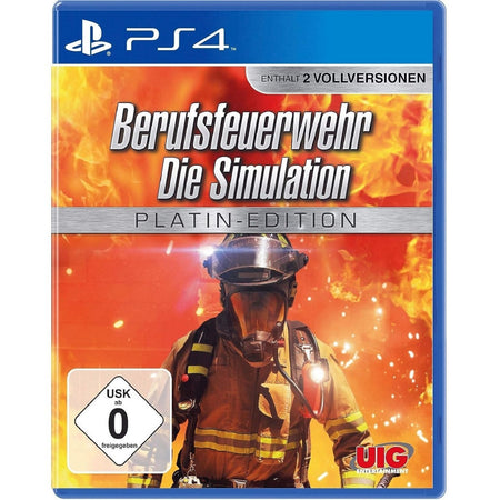 Firefighters: The Simulation (Platinum Edition) [PlayStation 4] PlayStation 4 Video Game UIG Entertainment   