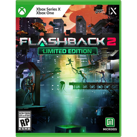 Flashback 2 - Limited Edition [Xbox One / Xbox Series X] Xbox Series X Video Game Microids   