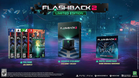 Flashback 2 - Limited Edition [Nintendo Switch] Nintendo Switch Video Game Microids   