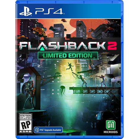 Flashback 2 - Limited Edition [PlayStation 4] PlayStation 4 Video Game Microids   