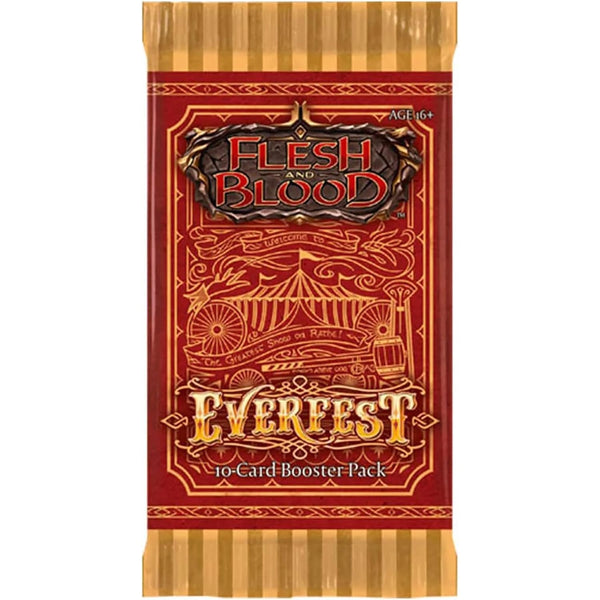 flesh and blood everfest cards Flesh and Blood TCG Everfest Booster Pack