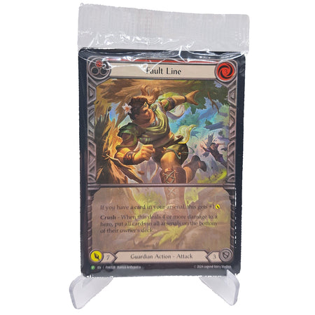 Flesh and Blood TCG: Fault Line Promo Pack - SDCC 2025 Exclusive Card Game Legend Story Studios
