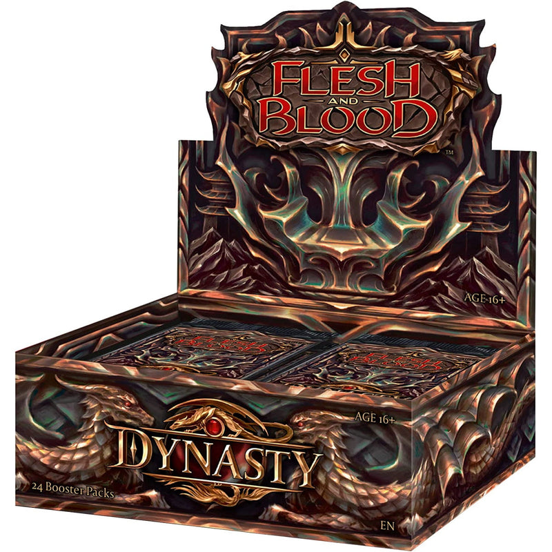 Flesh and Blood TCG: Dynasty Booster Box - 24 Packs Card Game Legend Story Studios   