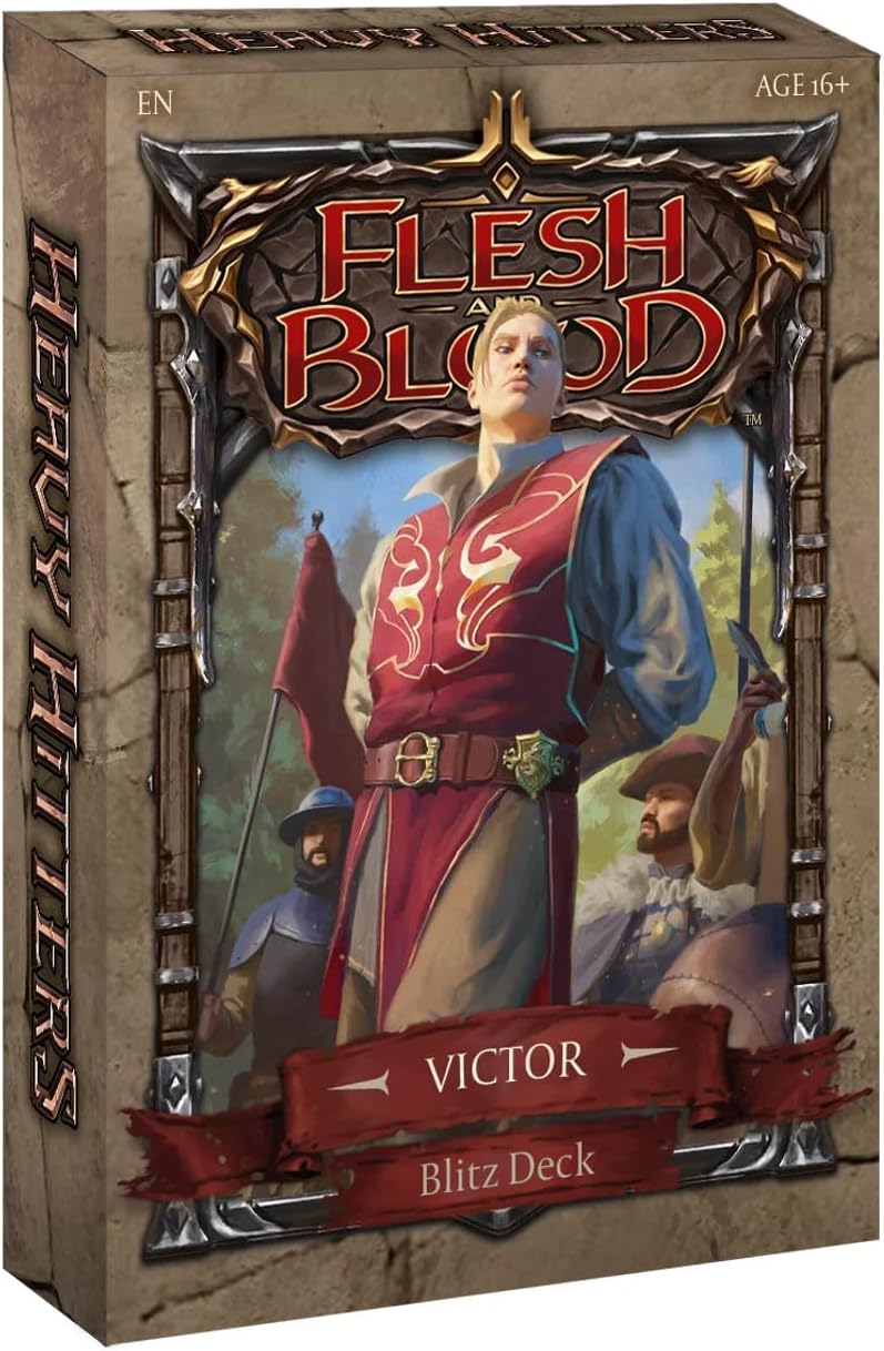 Flesh and Blood TCG: Heavy Hitters Blitz Deck Display [All 6 Decks] Card Game Legend Story Studios   