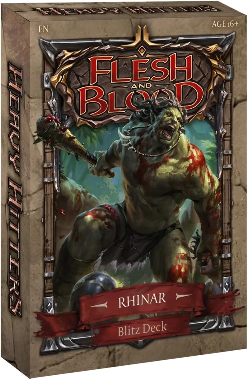 Flesh and Blood TCG: Heavy Hitters Blitz Deck Display [All 6 Decks] Card Game Legend Story Studios   