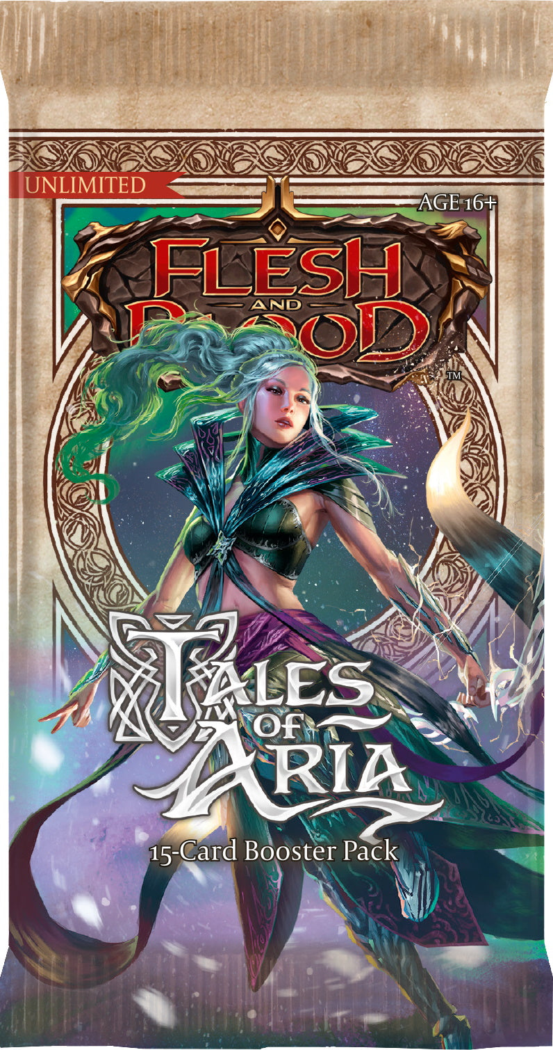 Flesh and Blood TCG: Tales of Aria Booster Box Unlimited Edition - 24 Packs Card Game Legend Story Studios   