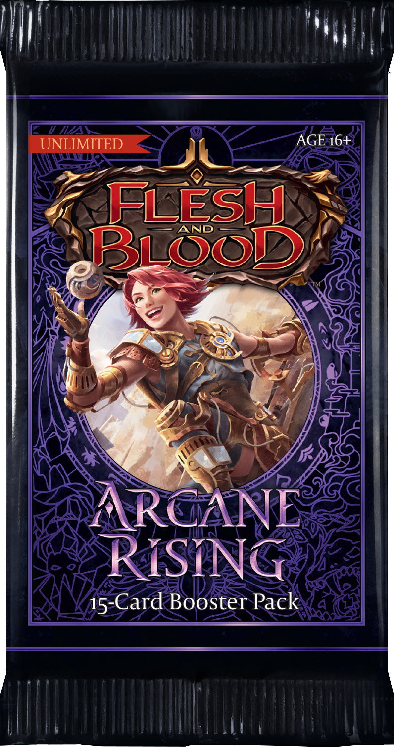 Flesh and Blood TCG: Arcane Rising Unlimited Booster Box Card Game Legend Story Studios   