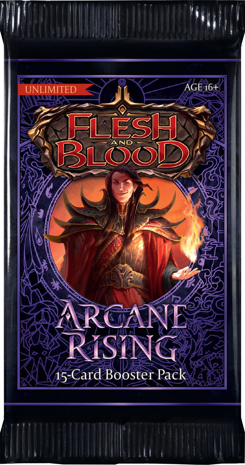 Flesh and Blood TCG: Arcane Rising Unlimited Booster Box Card Game Legend Story Studios   