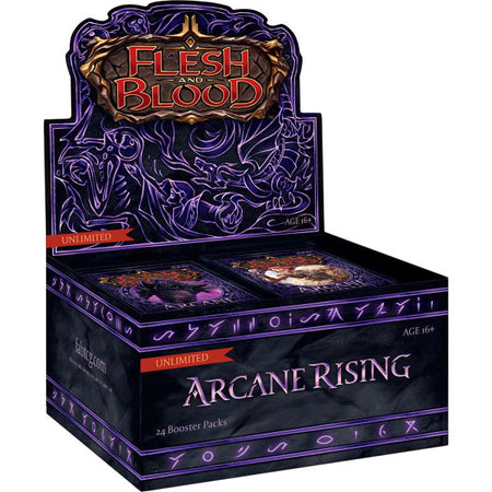 Flesh and Blood TCG: Arcane Rising Unlimited Booster Box Card Game Legend Story Studios   