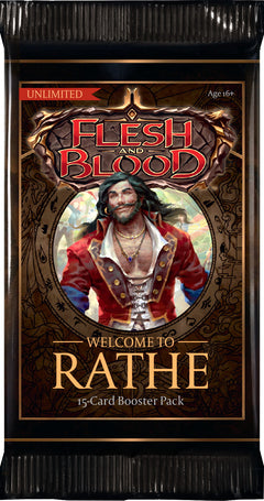 Flesh & Blood TCG: Welcome to Rathe Unlimited Edition Booster Box - 24 Packs Card Game Legend Story Studios