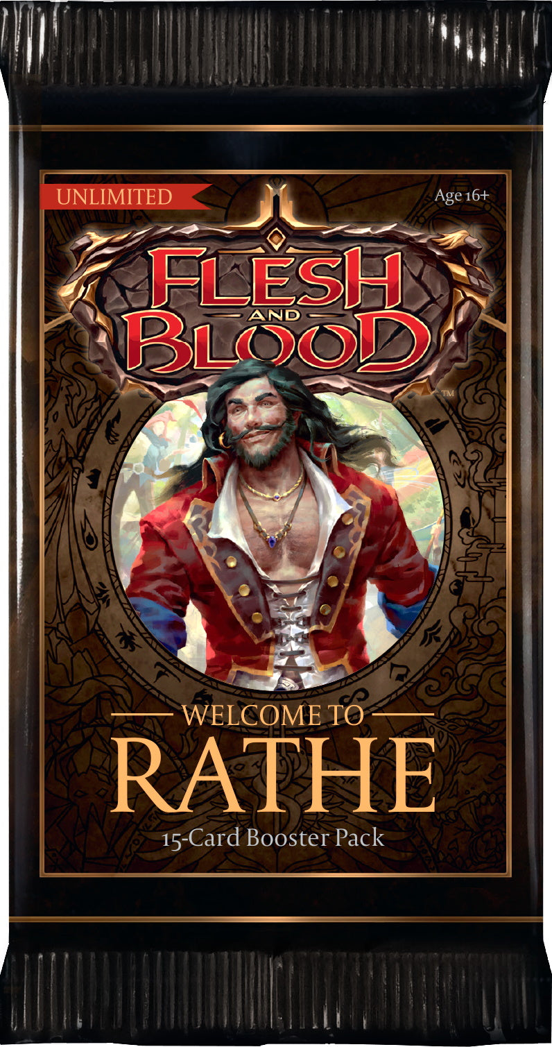 Flesh and Blood TCG: Welcome to Rathe Unlimited Booster Box Card Game Legend Story Studios   