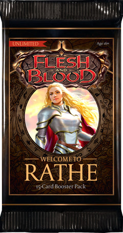 Flesh and Blood TCG: Welcome to Rathe Unlimited Booster Box Card Game Legend Story Studios   