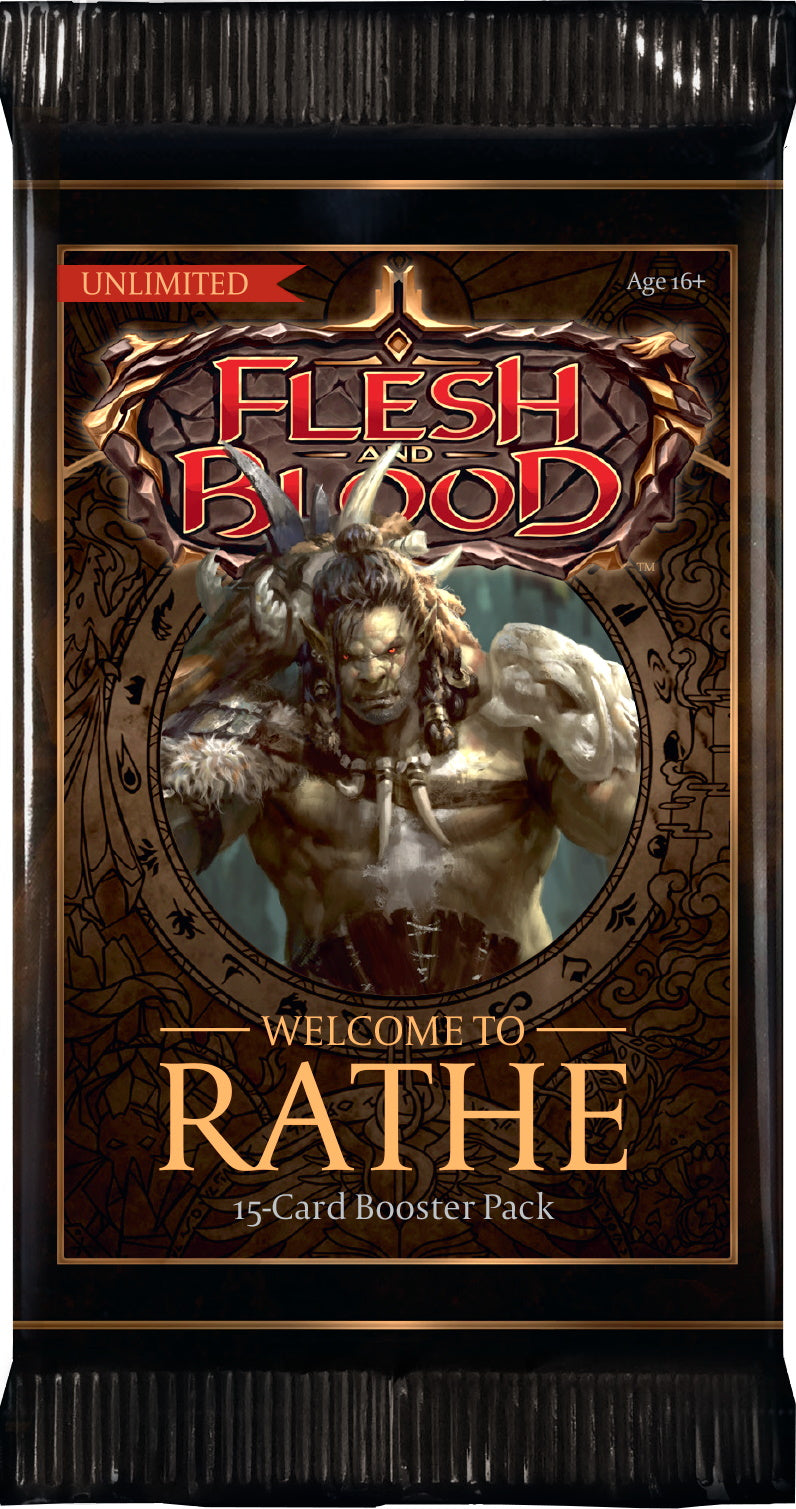 Flesh and Blood TCG: Welcome to Rathe Unlimited Booster Box Card Game Legend Story Studios   