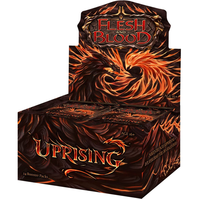 Flesh and Blood TCG: Uprising Booster Box - 24 Packs Card Game Legend Story Studios   