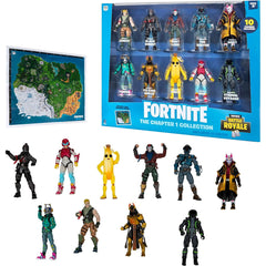 Fortnite The Chapter 1 Collection - 10 Figure Pack Toys & Games Epic Games   