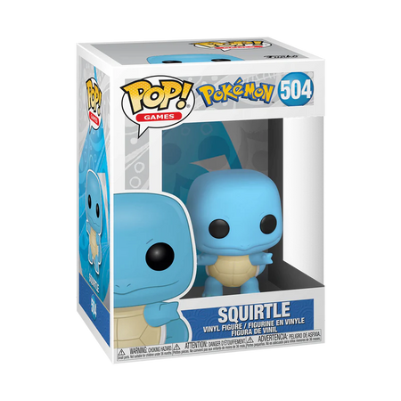 Funko Pop! Games: Pokemon Squirtle #504 Toys & Games Funko