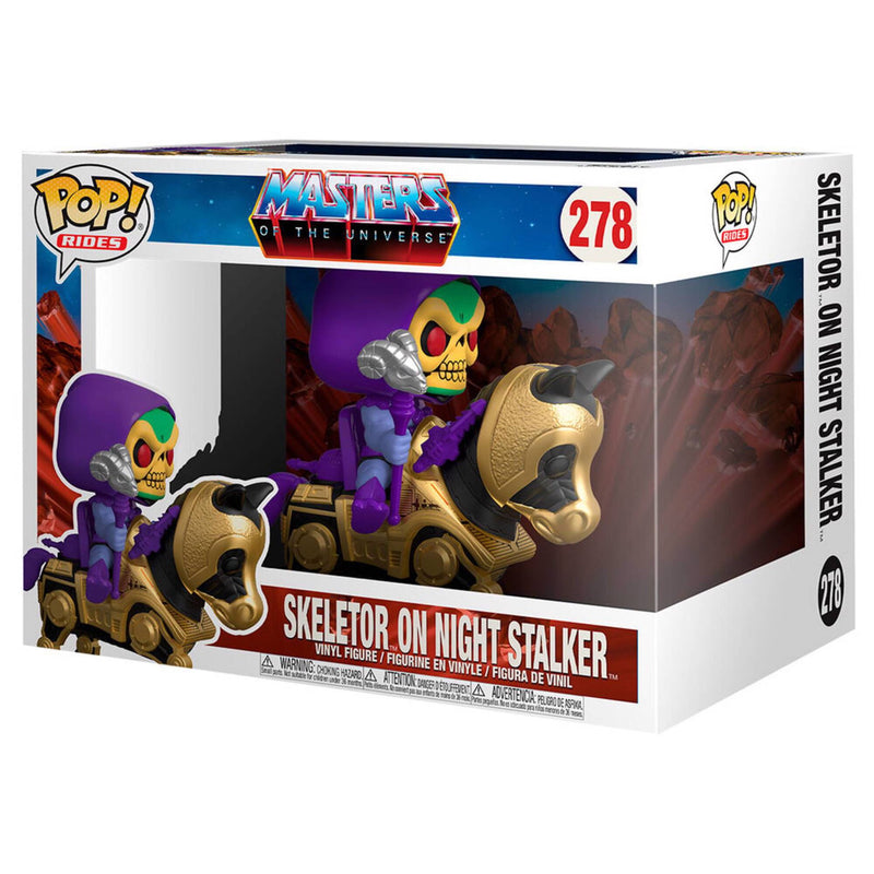 Funko POP! Rides: Masters Of The Universe - Skeletor on Night Stalker Vinyl Figure #278 Toys & Games Funko   