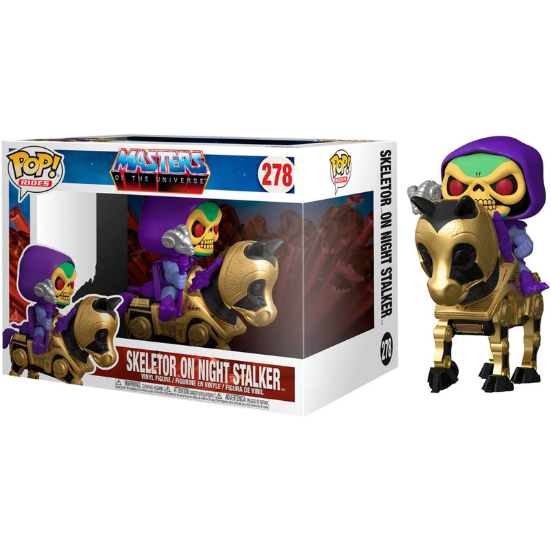 Funko POP! Rides: Masters Of The Universe - Skeletor on Night Stalker Vinyl Figure #278 Toys & Games Funko   