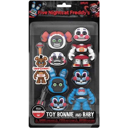 Funko Snaps!: Five Nights at Freddy's FNAF - Bonnie and Baby - 2 Pack Toys & Games Funko   