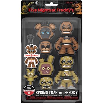 Funko Snaps!: Five Nights at Freddy's - Freddy and Springtrap FNAF - 2 Pack Toys & Games Funko   