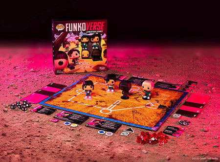 Funkoverse Strategy Game: Squid Game 100 - Chase Edition [Board Game, 2-4 Players] Board Game Funko   