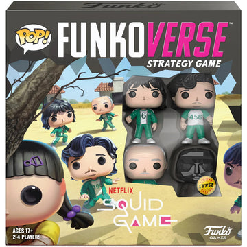 Funkoverse Strategy Game: Squid Game 100 - Chase Edition [Board Game, 2-4 Players] Board Game Funko   