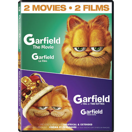 Garfield: The Movie & Garfield: A Tail of Two Kitties Double Feature [DVD Box Set] DVDs & Blu-Rays 20th Century Fox   