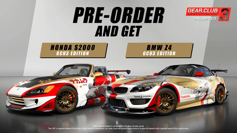 Gear Club Unlimited 3 [Nintendo Switch 2] Nintendo Switch 2 Video Game Nacon